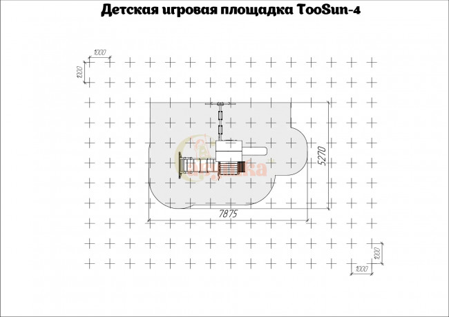 Детская площадка Савушка TooSun (Тусун) 4