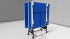 Всепогодный теннисный стол WIPS Roller Outdoor Composite 6 мм синий (СТ-ВКР)