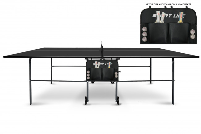 Теннисный стол Start Line Olympic Black с сеткой Теннисный стол Start Line Olympic Black с сеткой