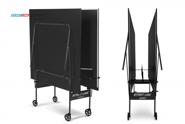 Теннисный стол Start Line Olympic Black с сеткой Теннисный стол Start Line Olympic Black с сеткой