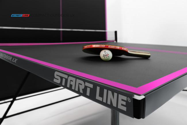 Всепогодный теннисный стол Start Line Compact-2 LX Black